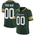 Custom GB.Packers Football Jerseys Team Player or Personalized Design Your Own Name for Men's Women's Youth Jerseys Green