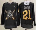 Men's Tampa Bay Lightning Brayden Point #21 Black Home Breakaway Player jersey