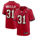 Tampa Bay Buccaneers Antoine Winfield Jr. Red 50th Season Team Game Jersey