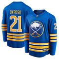 Men's Buffalo Sabres Kyle Okposo #21 Royal Replica Player Jersey1
