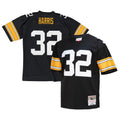 Pittsburgh Steelers Franco Harris Mitchell & Ness Black Legacy Replica Jersey