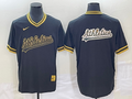 Men's Oakland Athletics Black Replica Player Jersey1
