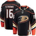 Men's Anaheim Ducks Ryan Strome #16 Black Home Breakaway jersey
