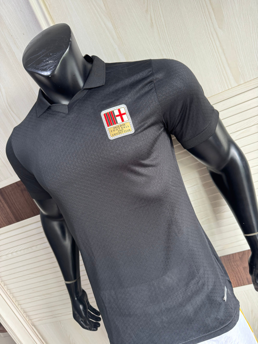 AC Black 125th Anniversary Player Edition Jersey