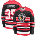 Men's Chicago Blackhawks Tony Esposito #35 Red Premier Breakaway Retired Player jersey
