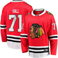 Taylor Hall Chicago Blackhawks   Home Breakaway  Jersey - Red