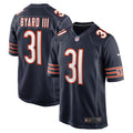 Chicago Bears Kevin Byard III Navy Game Jersey