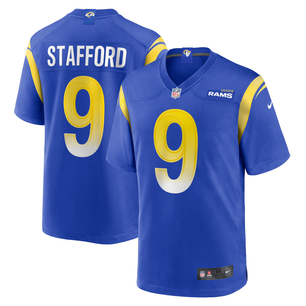 Los Angeles Rams Matthew Stafford Royal Game Jersey