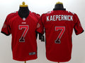 Men's San Francisco 49ers Colin Kaepernick #7 Red Game jersey