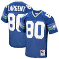 Seattle Seahawks 1985 Steve Largent Mitchell & Ness Royal Authentic Throwback Retired Player Jersey