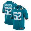 Jacksonville Jaguars DaVon Hamilton Teal Game Jersey