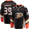 Men's Anaheim Ducks Sam Carrick #39 Black Home Breakaway Player jersey