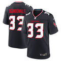 Houston Texans Dare Ogunbowale Navy Team Game Jersey