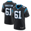 Carolina Panthers Jarrett Kingston Black Game Jersey