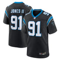 Carolina Panthers Patrick Jones II Black Team Game Jersey