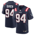New England Patriots Cory Durden Navy Team Game Jersey