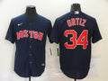 Men's Boston Red Sox David Ortiz #34 Navy Replica Baseball jersey