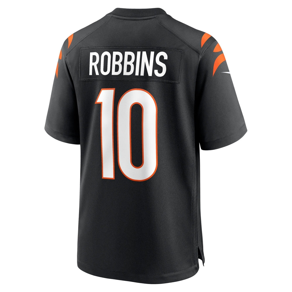 Brad Robbins Cincinnati Bengals Nike Team Game Jersey -  Black