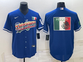 Men's Los Angeles Dodgers Blue Alternate Replica Player Name jersey