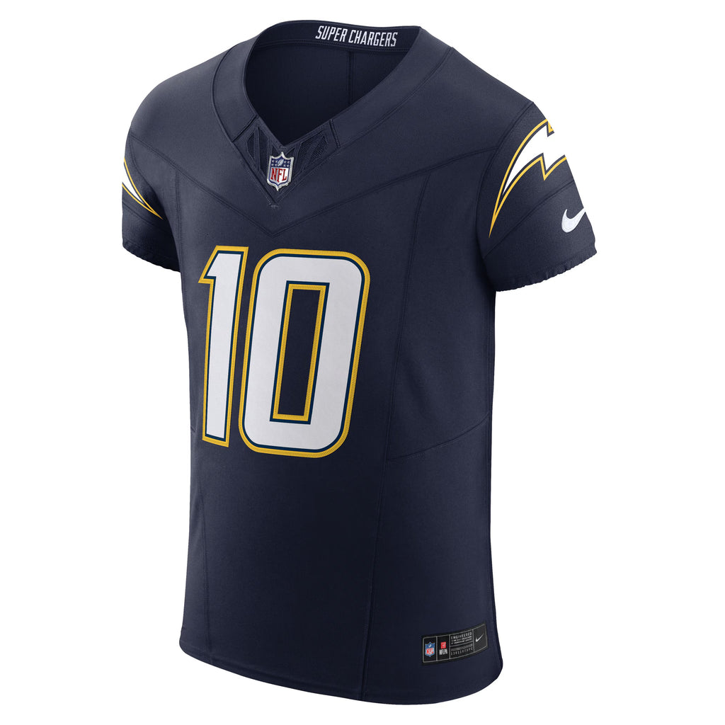 Los Angeles Chargers Justin Herbert Navy Alternate Super Chargers Vapor F.U.S.E. Elite Jersey