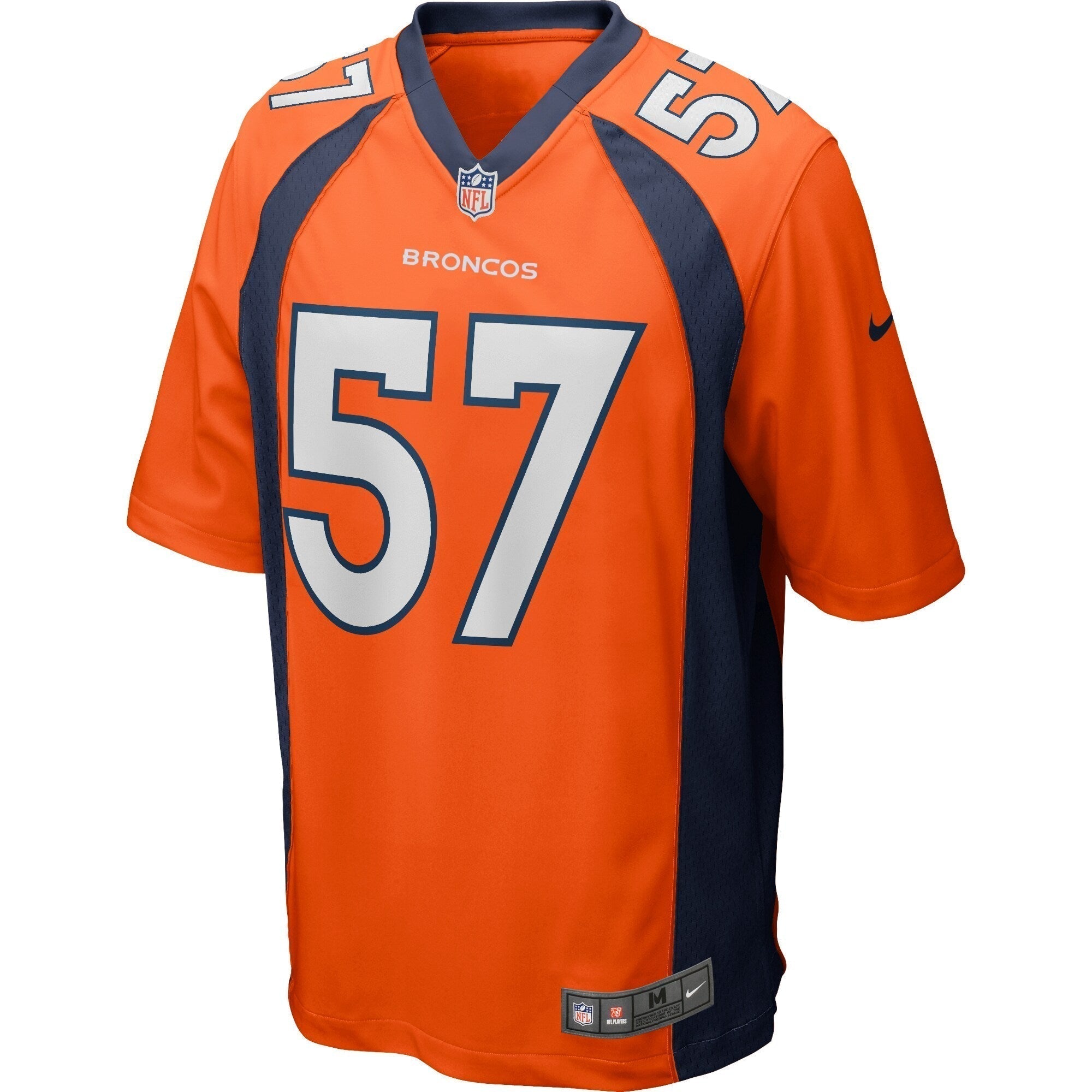 Tom Jackson Denver Broncos Nike Game Retired   Jersey - Orange