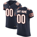 Chicago Bears Navy Vapor Untouchable Custom Elite Jersey