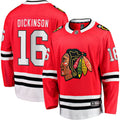 Jason Dickinson Chicago Blackhawks   Home Breakaway Jersey - Red