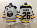 Men's Buffalo Sabres Rasmus Dahlin #26 White Replica Game jersey