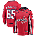 Men's Washington Capitals Andre Burakovsky #65 Red Breakaway Home Player jersey