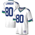 Seattle Seahawks Steve Largent Mitchell & Ness White Legacy Replica Jersey