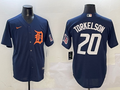 Men's Detroit Tigers Spencer Torkelson #20 Navy Limited Player jersey