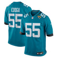 Jacksonville Jaguars Chuma Edoga Teal Team Game Jersey