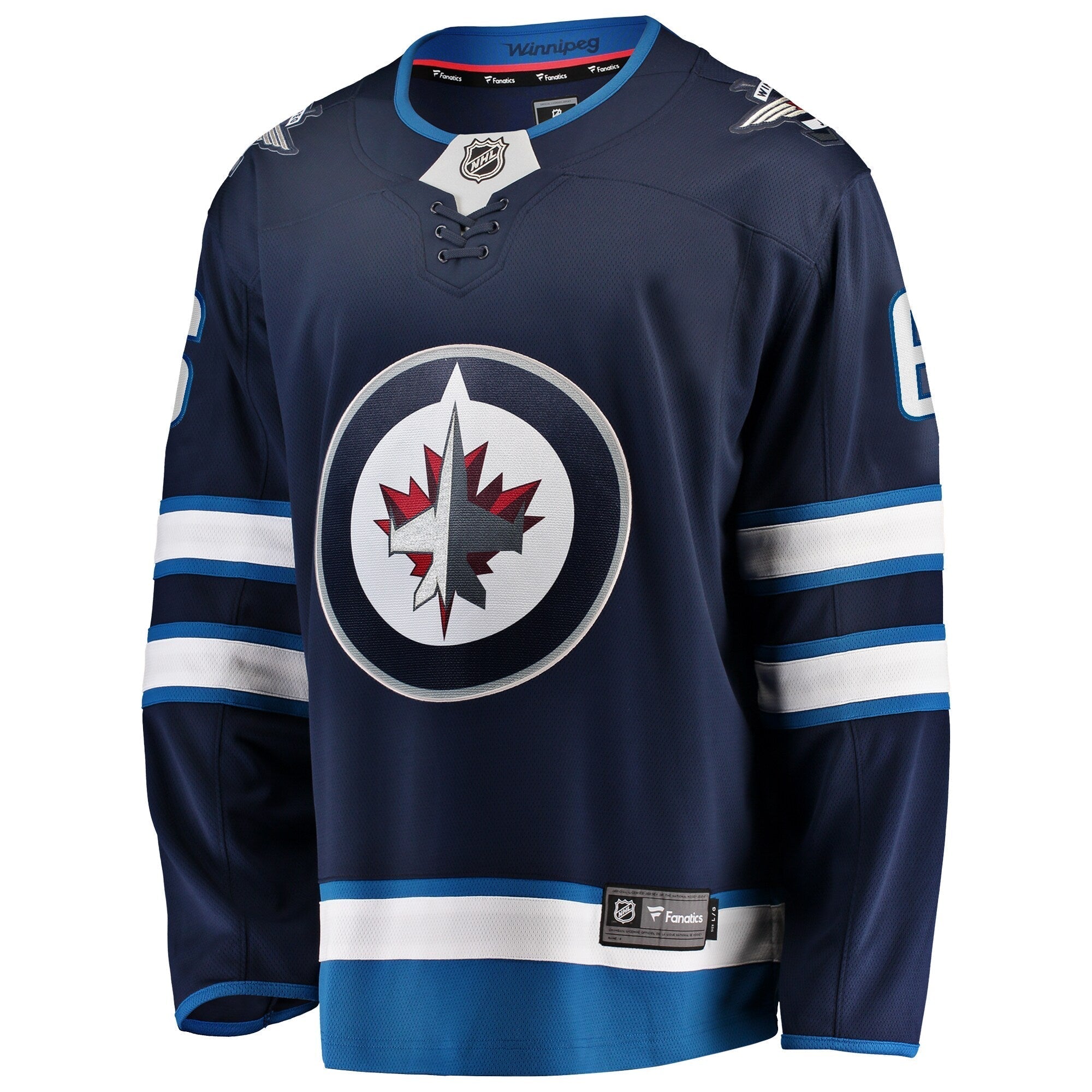 Men's Winnipeg Jets Colin Miller Fanatics Navy Home Premier Breakaway Jersey