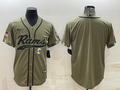Men's Los Angeles Rams Olive 2022 Salute To Service Limited Blank jersey
