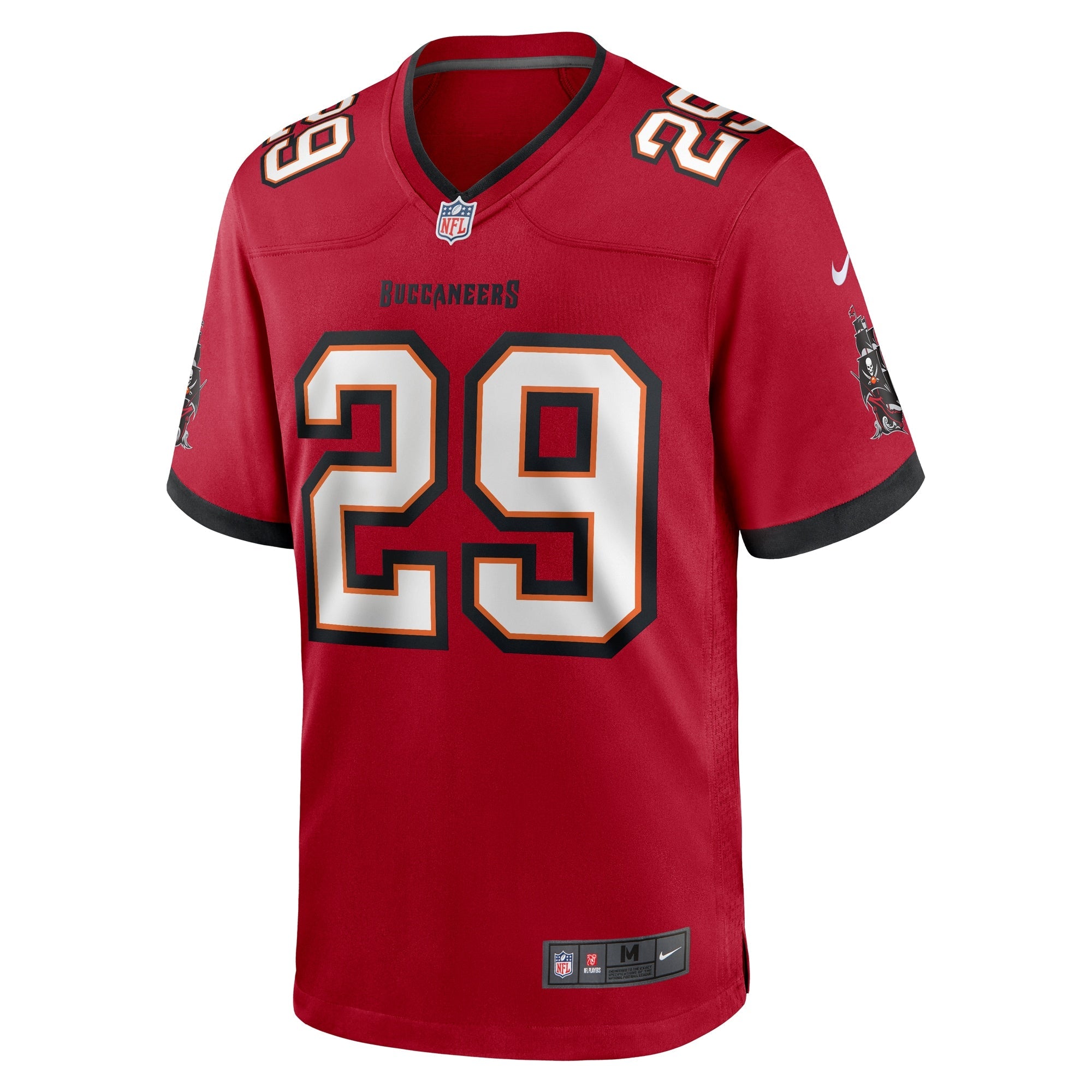 Tampa Bay Buccaneers Christian Izien Red Game Jersey