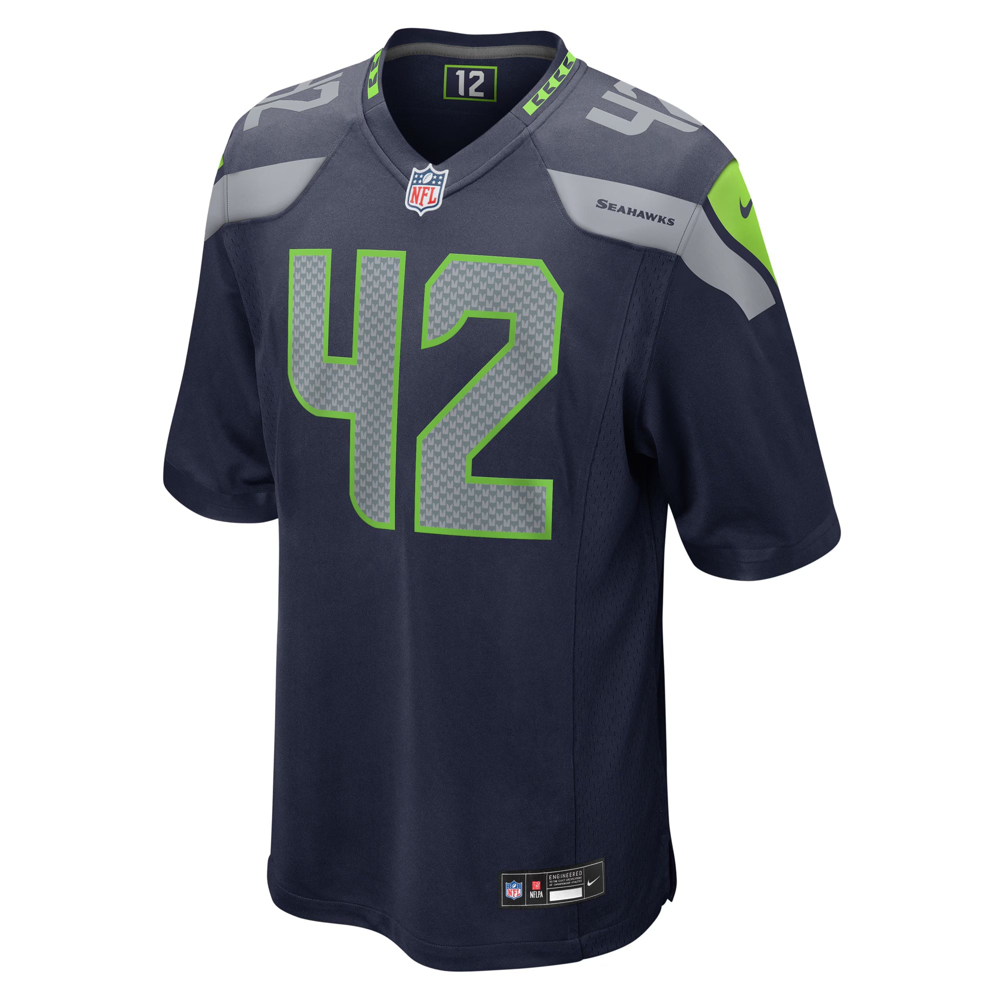 Seattle Seahawks Drake Thomas College Navy Game Jersey