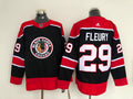 Men's Chicago Blackhawks Marc Andre Fleury #29 Black Breakaway jersey
