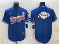 Men's Los Angeles Dodgers Blue Authentic Player Jersey1