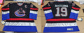 Men's Vancouver Canucks Markus Nslund #19 Black Game jersey