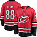 Men's Carolina Hurricanes Martin Necas #88 Red Home Breakaway Player jersey