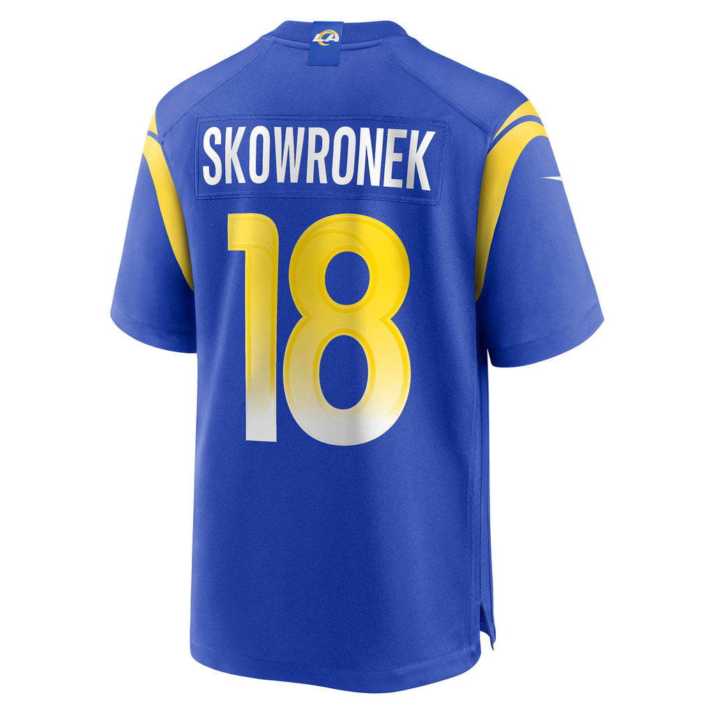 Los Angeles Rams Ben Skowronek Royal Game Jersey