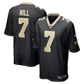 New Orleans Saints Taysom Hill Black Game Jersey