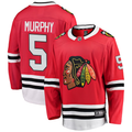 Men's Chicago Blackhawks Connor Murphy #5 Red Breakaway Player Jersey1
