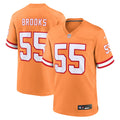 Tampa Bay Buccaneers Derrick Brooks Orange Throwback Game Jersey