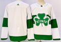 Men's Toronto Maple Leafs White Blank jersey