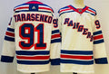 Men's New York Rangers Vladimir Tarasenko #91 White Player jersey