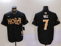 Men's New Orleans Saints Taysom Hill #7 Black Player Game jersey