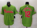 Men's Philadelphia Phillies Kyle Schwarber #12 Green Limited Player jersey
