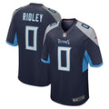 Tennessee Titans Calvin Ridley Navy Game Player Jersey