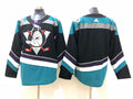 Men's Anaheim Ducks Black Blank jersey